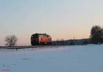 218 498-4 auf dem Weg als Tfzf 72391 Mühldorf (Obb) nach Chemnitz bei Marktleuthen.