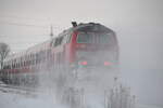 218 488-5 in Bellenberg am 31.01.2010.