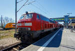 Die DB 218 431-5 (92 80 1218 431-5 D-DB) der DB Regio AG / DB Gebrauchtzug hat uns am 22 April 2026, mit dem RE 2 von L�beck Hbf nach Bad Kleinen gebracht, nun steht sie mit dem Zug wieder zur R�ckfahrt bereit.

Die V 164 wurde 1978 von der Friedrich Krupp AG in Essen unter der Fabriknummer 5397 gebaut und als 218 431-5 an die Deutsche Bundesbahn geliefert.