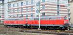 218 830-8 und 218 824-1 in Nürnberg am 04.04.2011.
