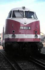 118 656-8 in Hermeskeil im September 1992.