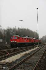 232 618-9 mit 2 anderen Schwestern in Marktredwitz abgestellt.