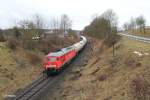 232 608-9 mit dem 45365 Nrnberg - Cheb bei Seuen.