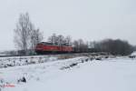 232 609-8 + 232 262-6 mit Koks aus Tschechien nach Nürnberg südlich von Wiesau.