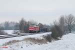 232 252-7 mit dem 45365 Nürnberg - Marktredwitz bei Schönfeld.