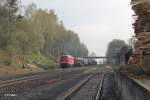 232 654-4 mit dem 51683 zwickau - Nürnberg in Waldershof.