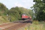 232 618 + 232/233 + 232 252 und den Frankenwald Umleiter 51750 kurz vor Reuth bei Erbendorf.