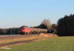 232 262-5 zieht bei Oberteich den Frankenwald-Umleiter 51724 NNR - LLE.