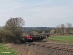 232 609-8 mit dem 62720 Schotterzug Pechbrunn nach Nürnberg bei Oberteich.