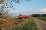 232 703-9 zieht bei Oberteich den 51717 Nürnberg - Leipzig Engelsdorf Frankenwald Umleiter.