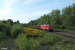 232 093-5 durchfährt Reuth bei Erbendorf mit dem 45368 XTCH - NNR.