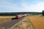 232 093 zieht den 51717 NNR - LLE Frankenwald Umleiter bei Neudes.