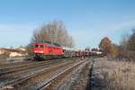 232 262 mit dem EZ 45362 XTCH - NNR kurz vor Wiesau.