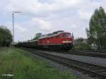 232 502-5 zog mit einem Kalkzug durch Marktredwitz nach Nrnberg.