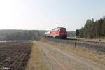 232 428 mit dem EZ 51716 Nürnberg - Senftenberg bei Neudes.