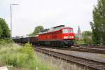 233 478-7 mit dem Schrottzug aus Chep nach Nrnberg bei der durchfahrt in Marktredwitz.