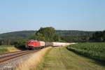 233 373-0 mit dem umgeleiteten 45360 Cheb - Nrnberg bei Oberteich.