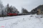 233 662-6 fährt in Arzberg mit dem 45368 Cheb - Nürnberg ein.