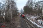 233 112 fährt mit dem 45366 Cheb - Nürnberg in Marktredwitz ein.