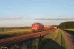 233 127-0 mit dem abendlichen 51716 NNR - LE Frankenwaldumleiter bei Oberteich.