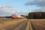 233 219-1 zog am 10.03.17 den GA 47383 NROB - XTCH im herrlichen Abendlich durch die Oberpfalz.