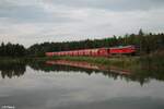 233 521 mit dem GAG 44330 Gipszug aus CZ , zwischen Wiesau und Reuth bei Erbendorf.