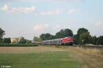 233 452-2 mit dem EZ 45366 Cheb - Nürnberg bei Etzenricht.