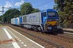 RTB V207 wird am 14 Augustus 2019 von ein 186er durch Arnhem-Velperpoort geschleppt.