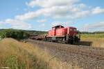 294 799-2 hängt am Zugschluss am EZ45367, Oberteich 23.08.22