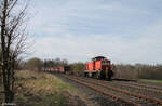 294 750-5 mit der Weidener Übergabe bei Schönfeld in Richtung Marktredwitz.