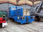 V 15 1001 beim 8. Dampfloktreffen im Museumsgelände Dresden Altstadt am 15.04.2016.
