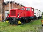 Rangiertraktor 98 80 3312 501-0 D-EBS im Eisenbahnmuseum Weimar am 05.08.2016.