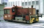 Köf der Schwenk Zementwerke in Karlstadt am Main am 01.03.1984.