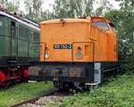 105 152-3 im Eisenbahnmuseum Weimar am 05.08.2016.