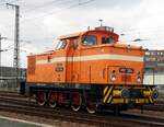 V 60 1264 im Bw Dresden Altstadt am 17.04.2015.