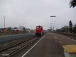 362 849-2 beim Umsetzten in Wiesau/Oberpfalz.