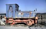 Deutz Fabriknummer 56850 B-dm ex Kiesgrube Senden im Oktober 1982, geplant als Denkmal bei der Reitsportanlage in Ichenhausen.