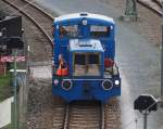 Die V 15 1001 rangiert bei den Vorbereitungen zum 7.