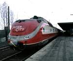 VT 11.5 IC Sonderfahrt 140 Jahre Braunschweig- Wolfenbüttel in Braunschweig am 02.12.1978.