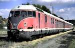 613 605 abgestellt in Blaichach im Oktober 1990.