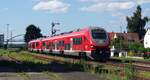 633 045 und 633 543 in Doppeltaktion (Pesa Link III) V�hringen am 29.07.2021.