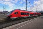 DB Regio 633 111 steht am 14 Februari 2022 in Dortmund Hbf.