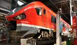 633 054 Pesa Link III aufgebockt im Bw Kempten am Tag der offenen T�r am 22.04.2023.