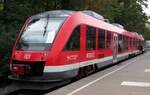 648 772 RB 44 Kursbuchstrecke Nr.352 am Endpunkt/Wendepunkt in Salzgitter-Lebenstedt am 30.09.2016.