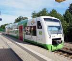 VT 301 (650 Typ) der Erfurter Bahn in Gera-Zw�tzen am 29.09.2016. 