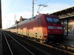 IC 2385 mit 101 035 am 28.12.2011 nach Karlsruhe in Stendal.