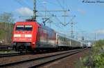 101 080-0 mit IC 2355 von Frankfurt (a) Main nach Stalsund durch Eisenach Ri. Erfurt am 16.04.2014