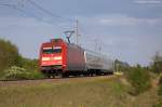 BR 101/338167/101-095-8-mit-dem-ec-248 101 095-8 mit dem EC 248 'Wawel' von Wroclaw Glowny nach Hamburg-Altona in Stendal. 29.04.2014
