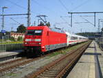 BR 101/859302/101-006-zogam-20august-2024den-ic 101 006 zog,am 20.August 2024,den IC Binz-Hamburg bis Rostock,am Schluß lief 101 066 mit.