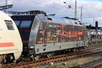 101 127(100 Jahre BR 01 am 21.11.2025 im Rostocker Hbf)